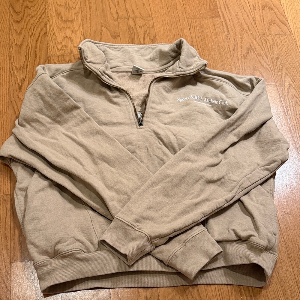 Sporty & Rich Quarter zip